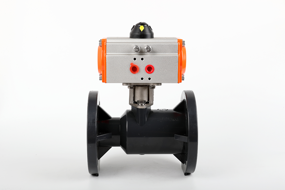 大同气动法兰一体球阀